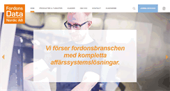 Desktop Screenshot of fordonsdata.se
