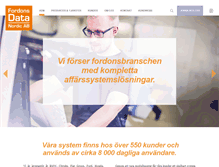 Tablet Screenshot of fordonsdata.se